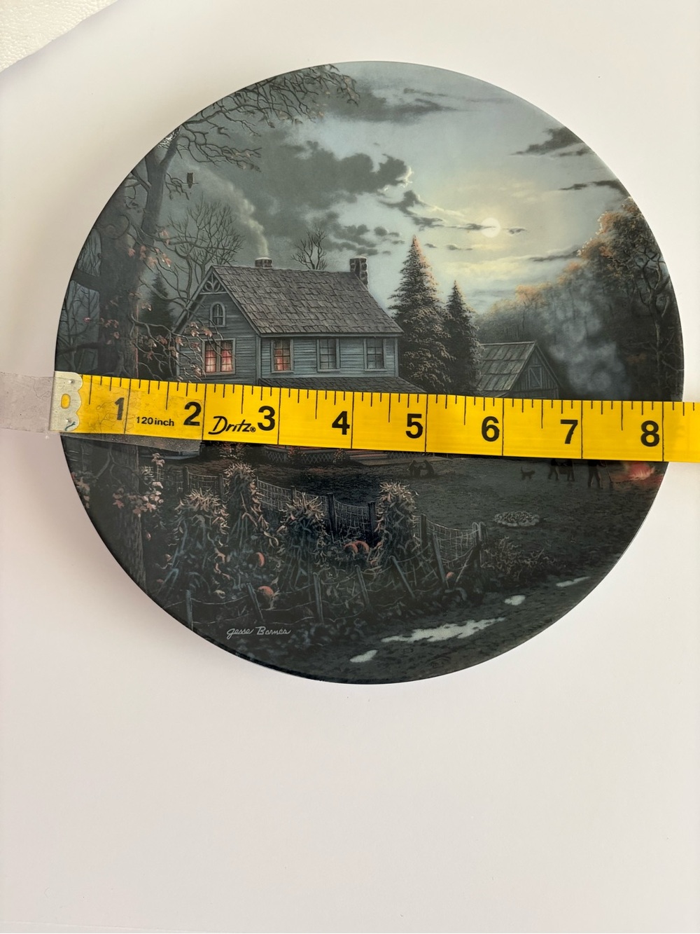 Vintage 1993 Bradford Exchange “October Radiance” Collector Plate #1 in Series - Picture 5 of 13